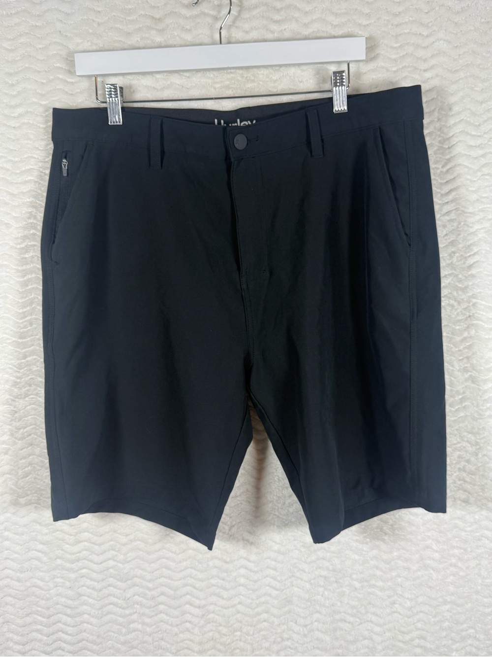 Hurley Black Hybrid Performance Shorts